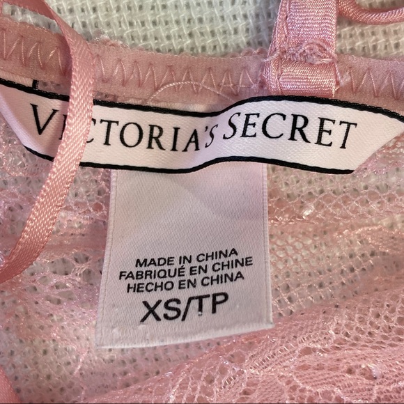 Victoria’s Secret Sheer Lace Up Back Sexy Slip - Picture 12 of 14